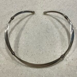 Premier Designs Silver Open Choker